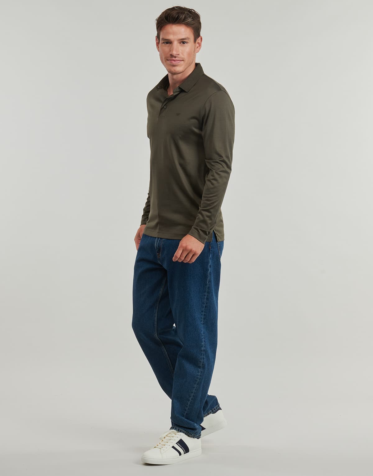 Men's Polo Shirts Emporio Armani Khaki