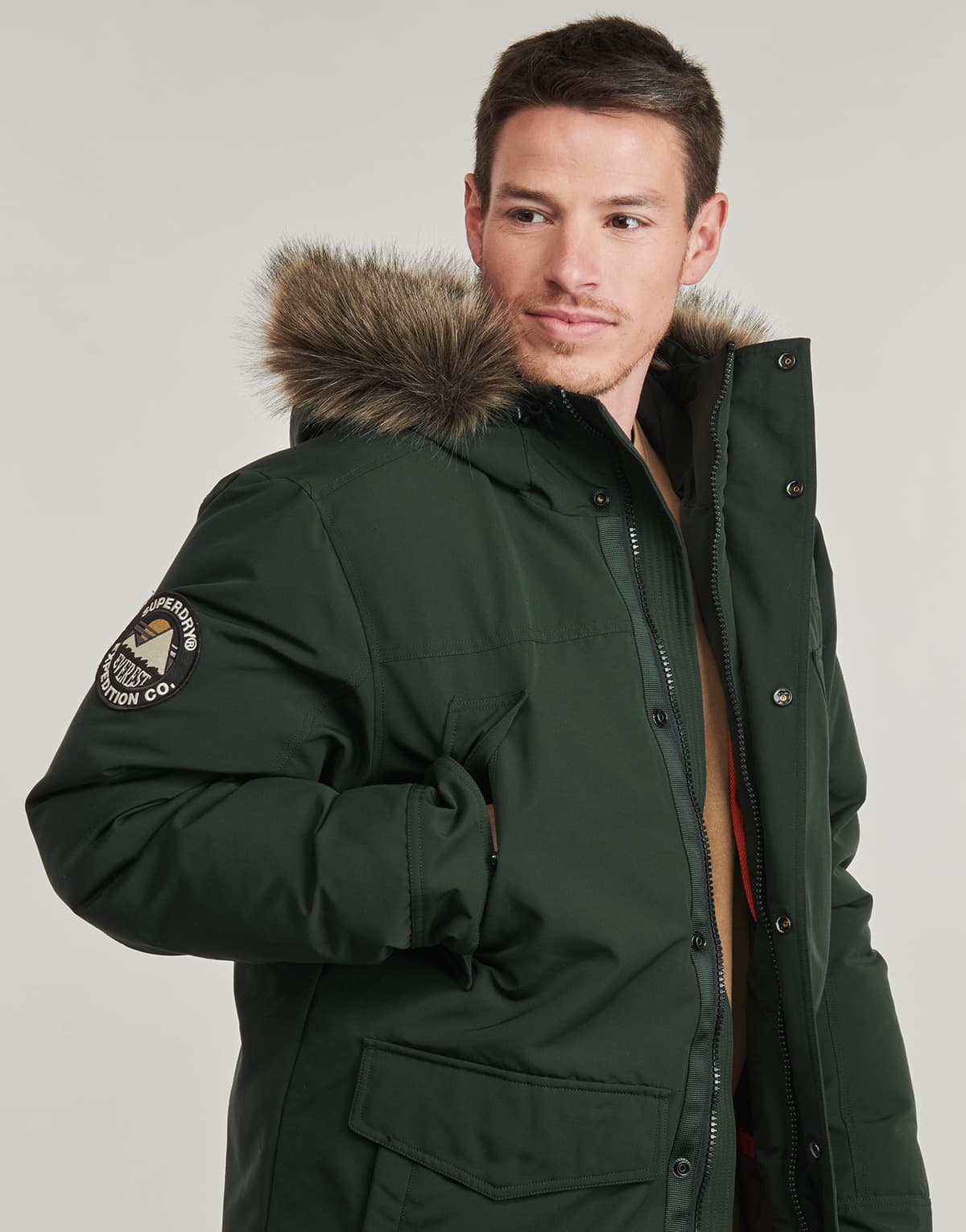Men's Parkas Superdry Green
