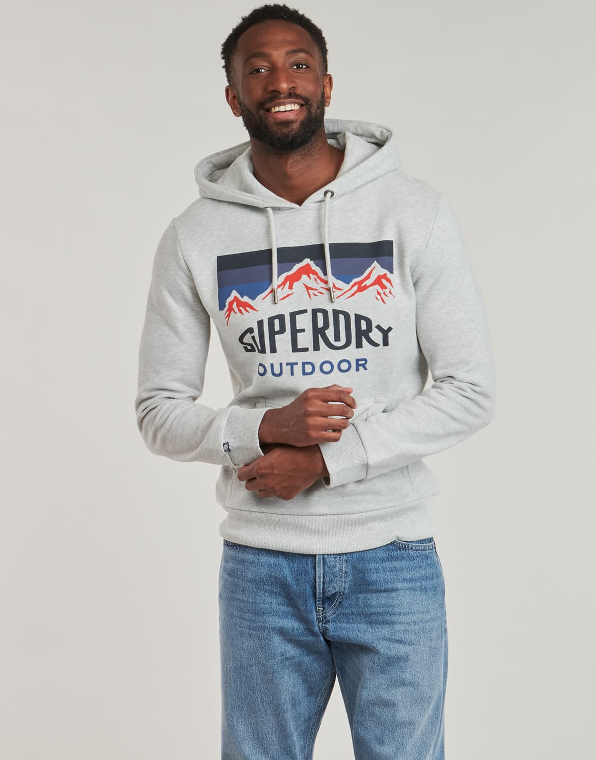 Men's Sweatshirts Superdry Gray