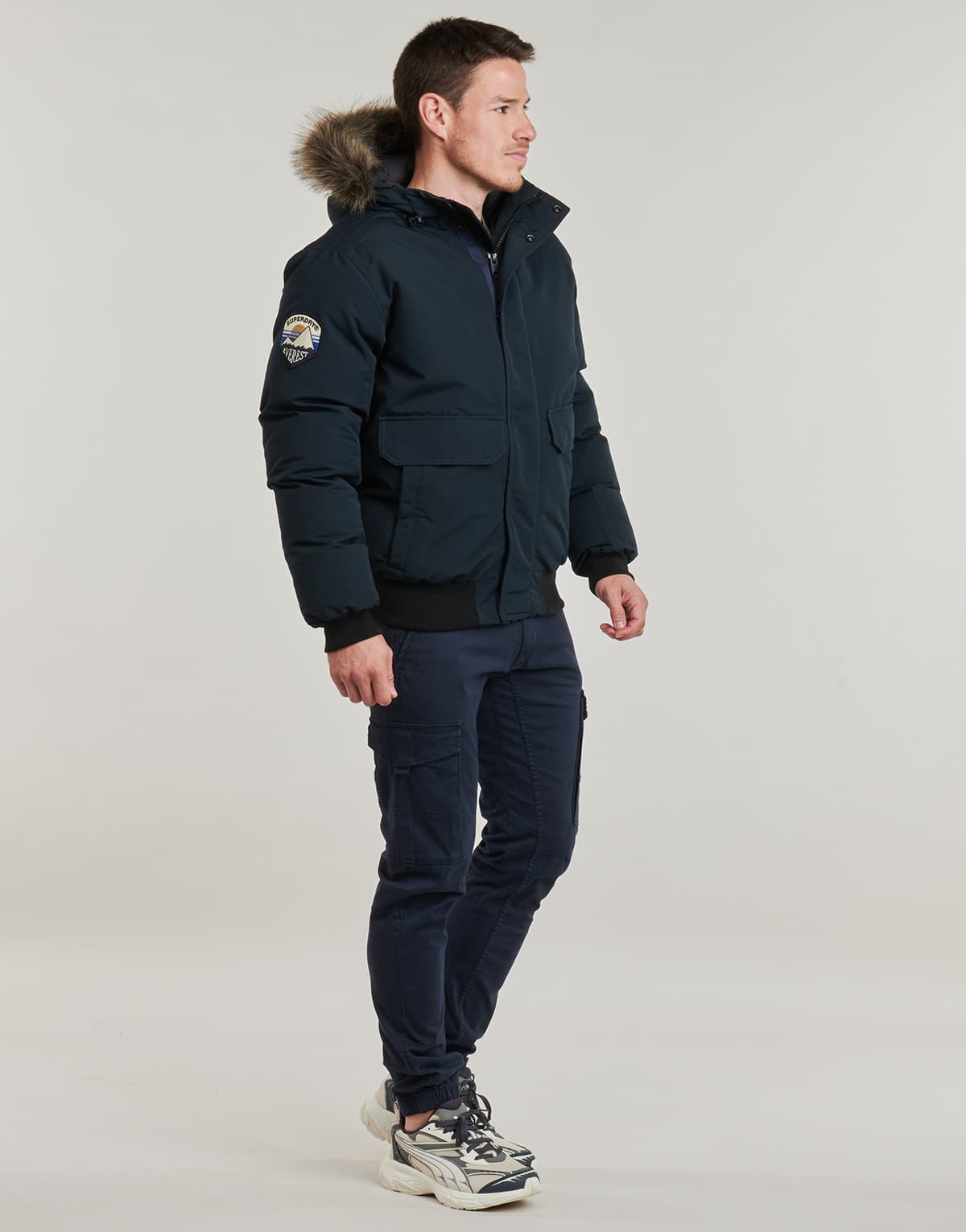 Men's Parkas Superdry Blue
