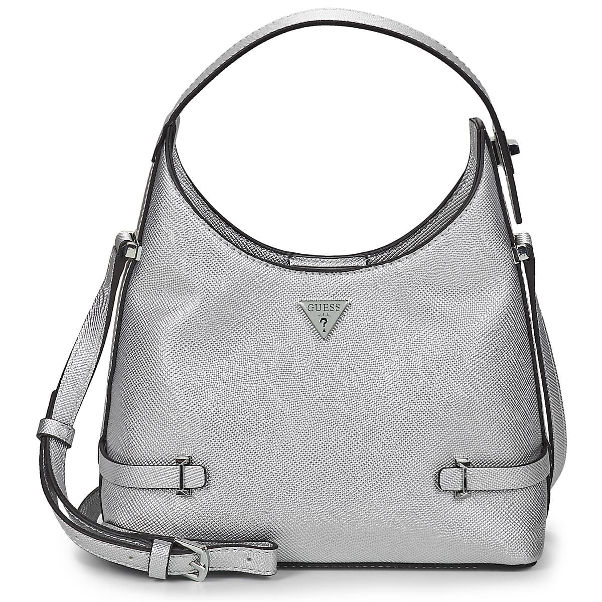 Women's Shoulder Bags Guess Silver