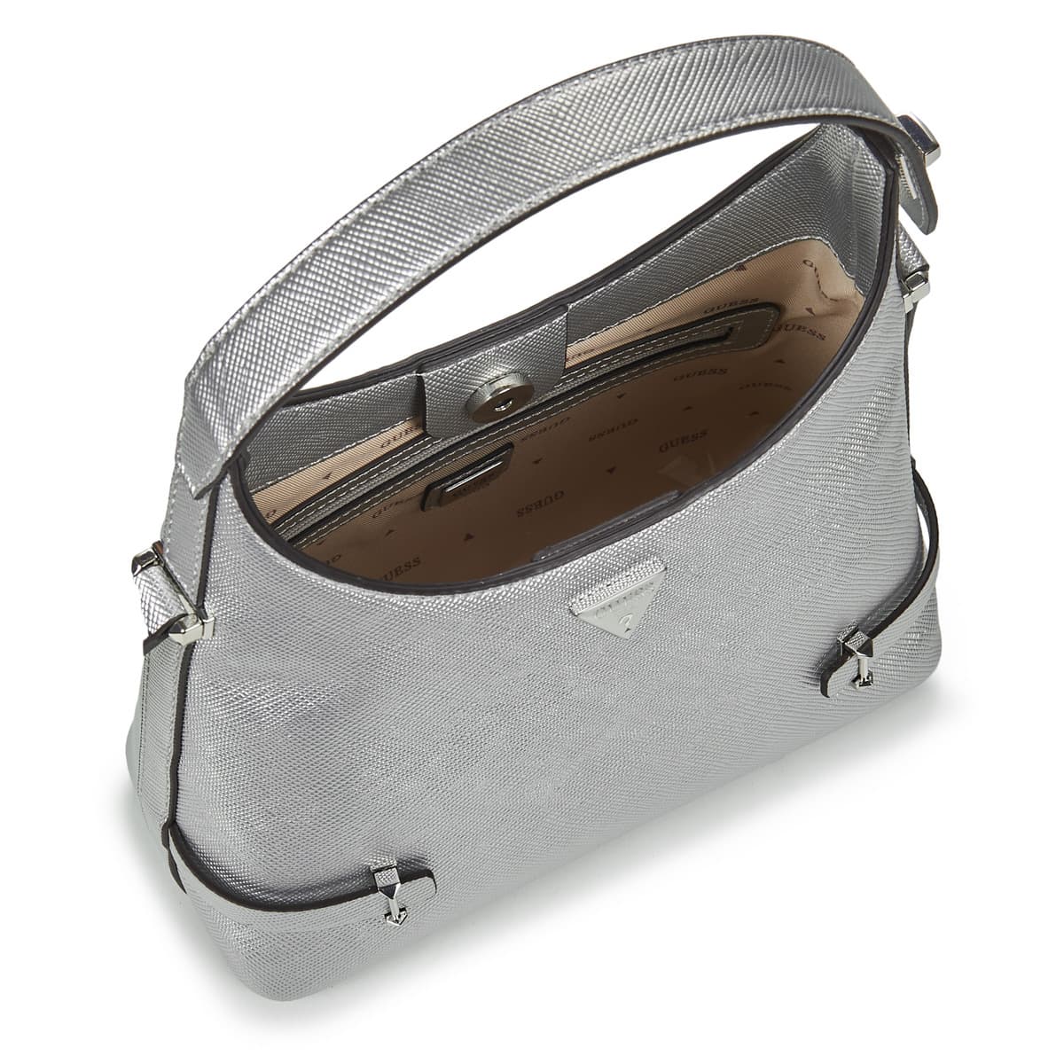 Women's Shoulder Bags Guess Silver