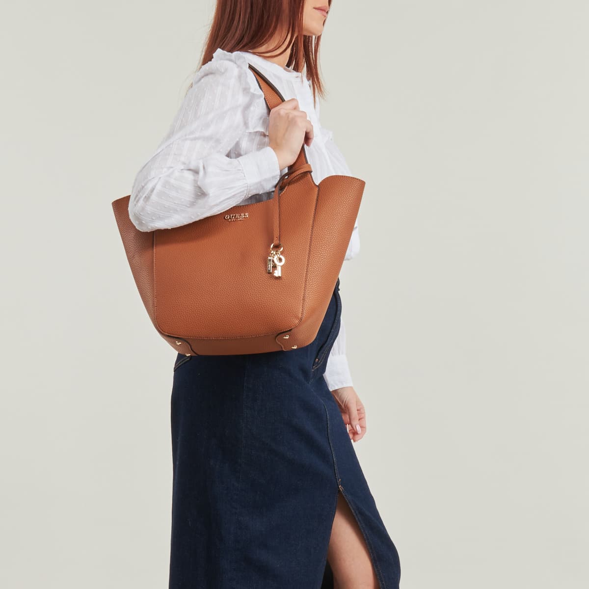 Women's Tote Bags Guess Brown