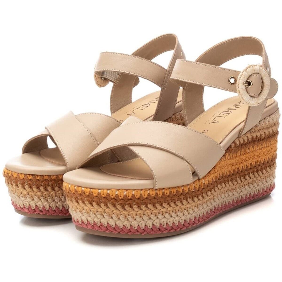 Women's Platforms Carmela Beige