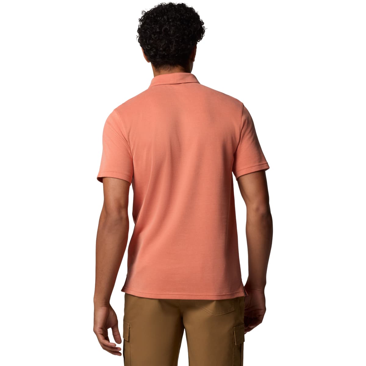 Men's Polo Shirts Columbia Orange