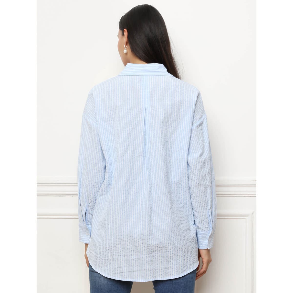 Women's Shirts La Modeuse Blue