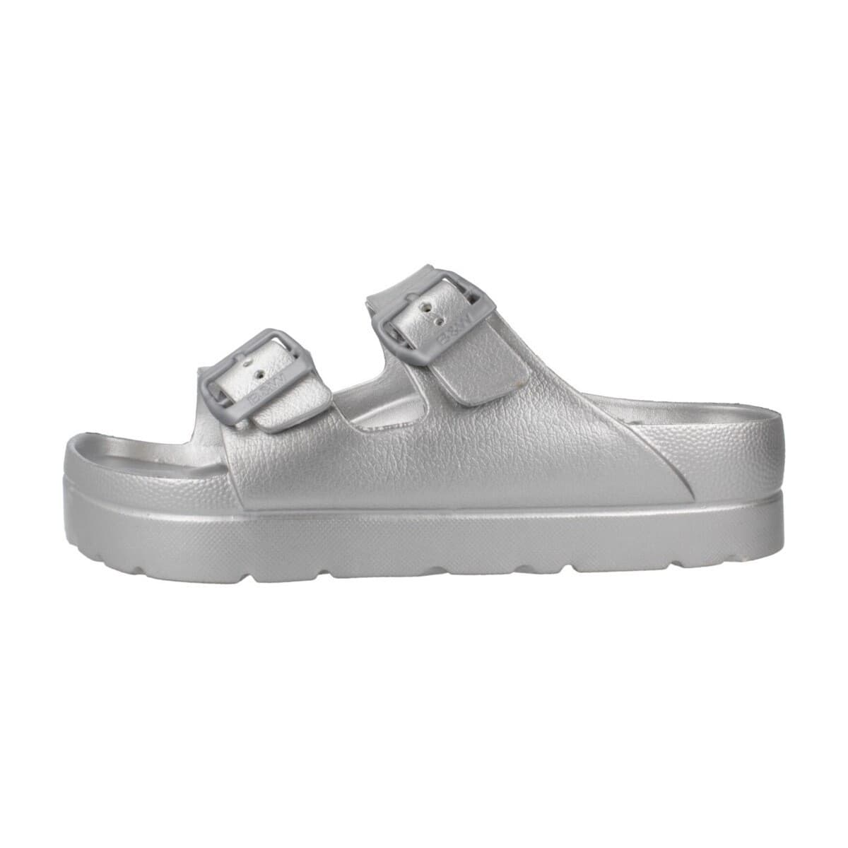 Girls' Flip Flops Break And Walk Silver