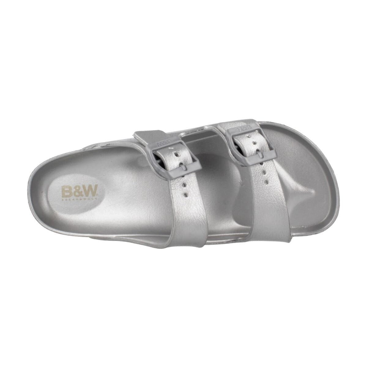 Girls' Flip Flops Break And Walk Silver