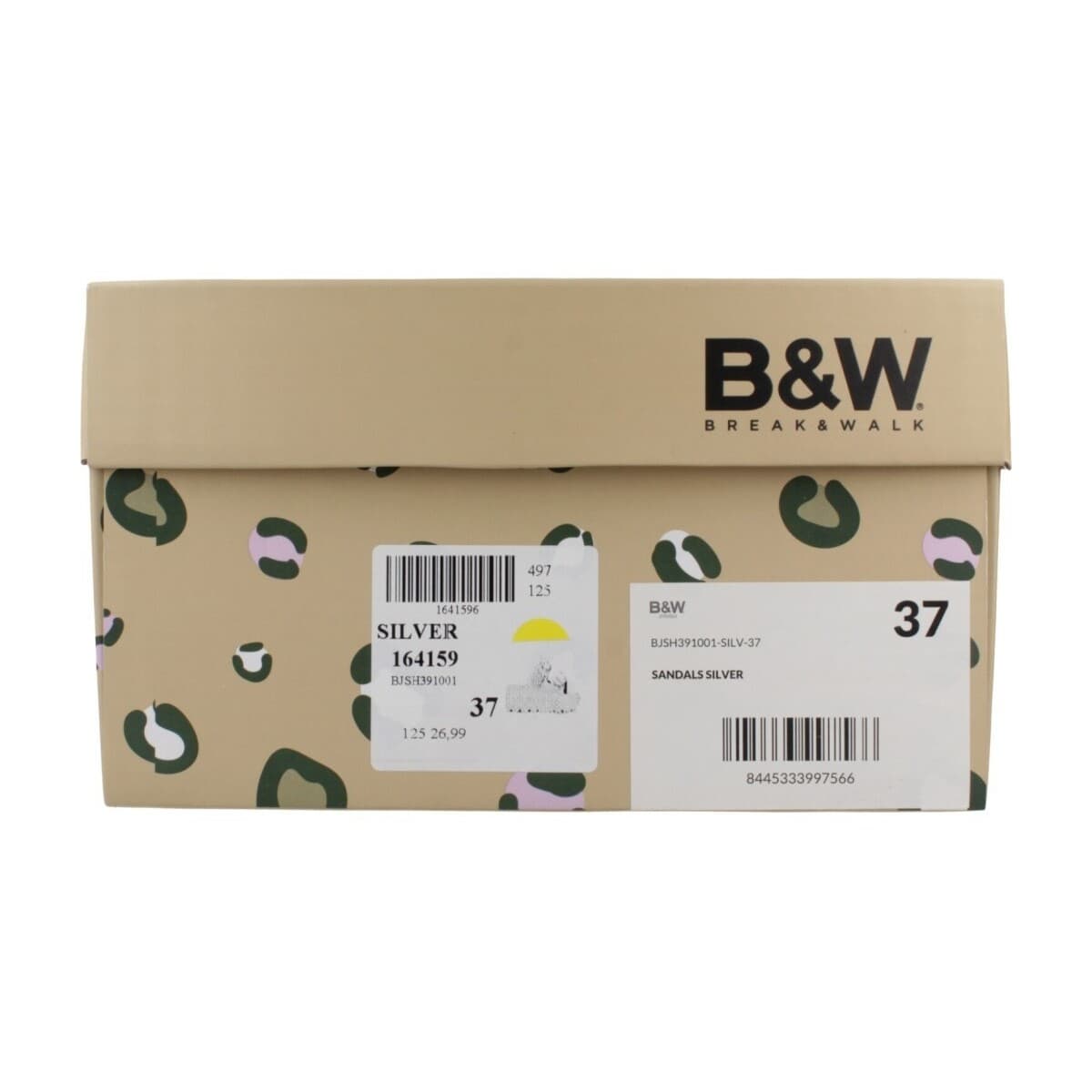 Girls' Flip Flops Break And Walk Silver