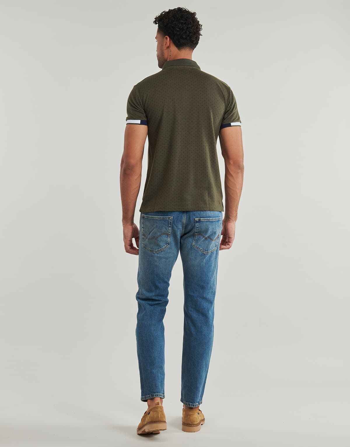 Men's Polo Shirts Yurban Khaki