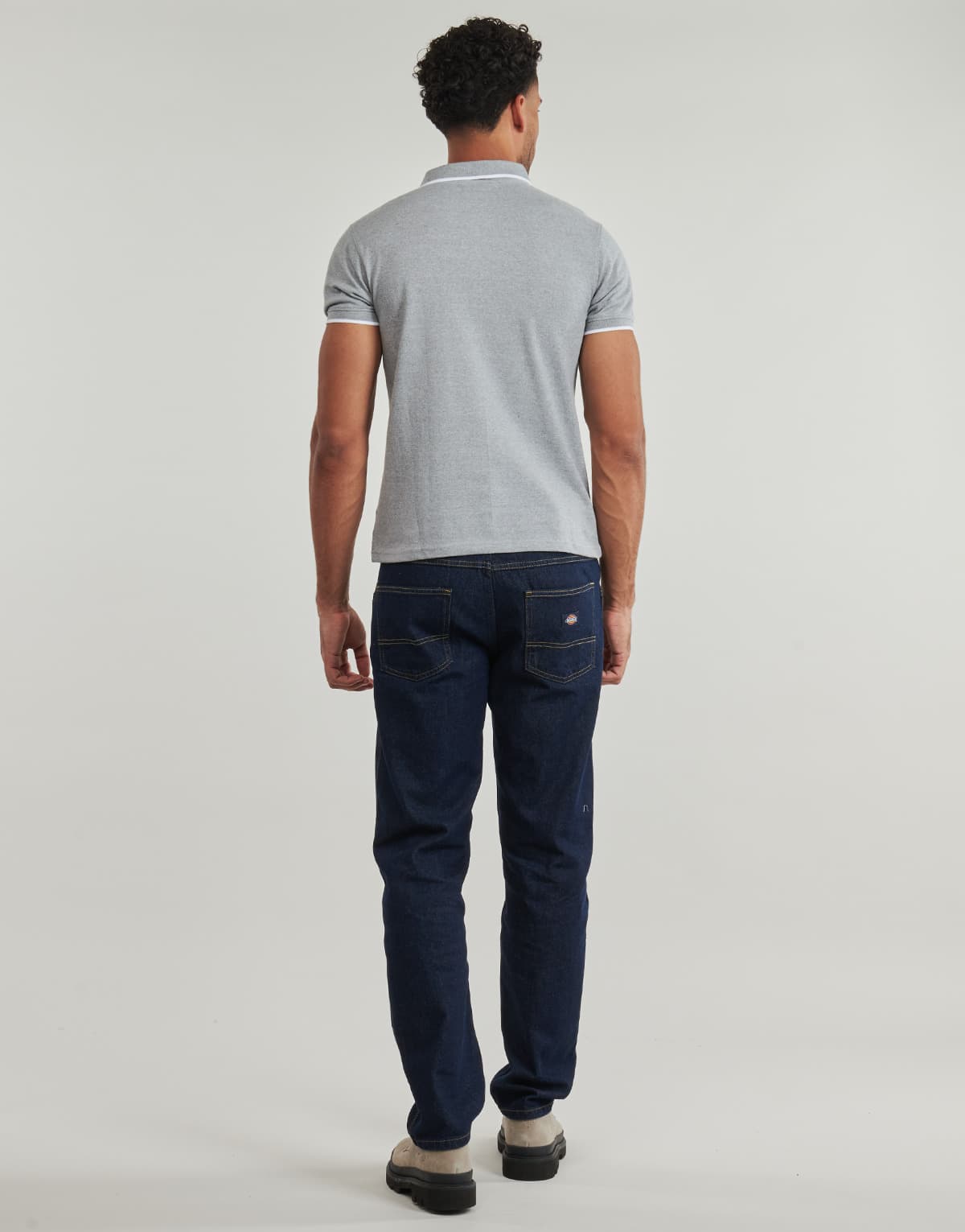 Men's Polo Shirts Yurban Gray