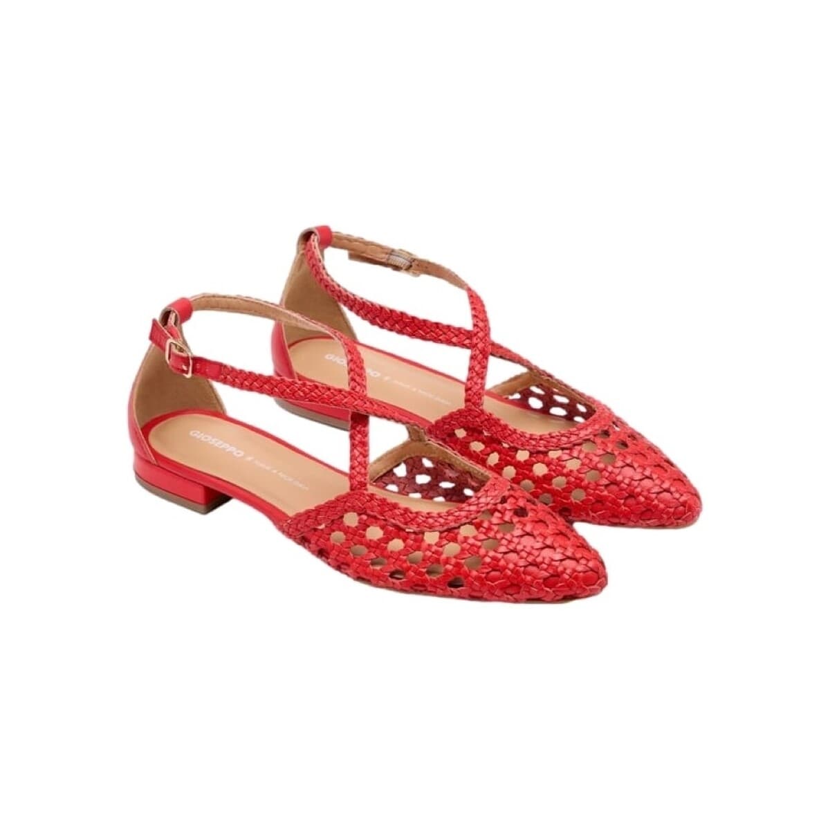 Women's Ballet Flats Gioseppo Red