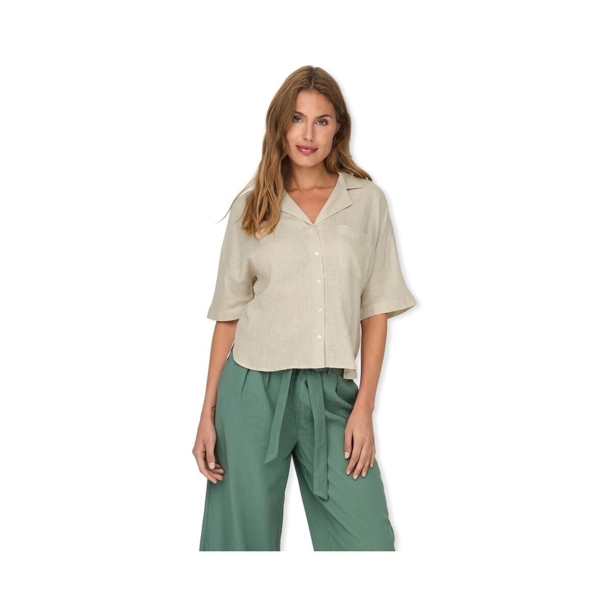 Women's T-Shirts Only Beige