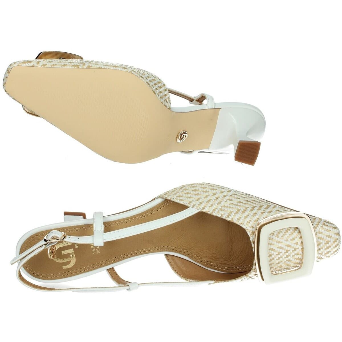 Women's Pumps Gold&gold White