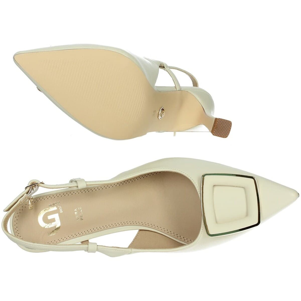 Women's Pumps Gold&gold Beige