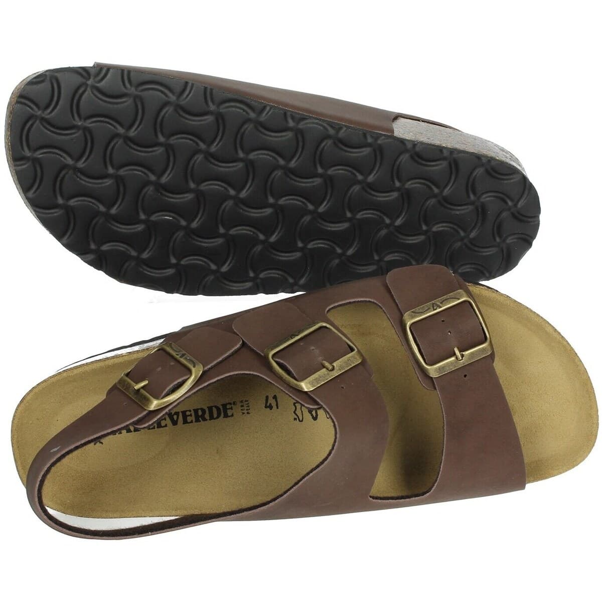 Men's Sandals Valleverde Brown