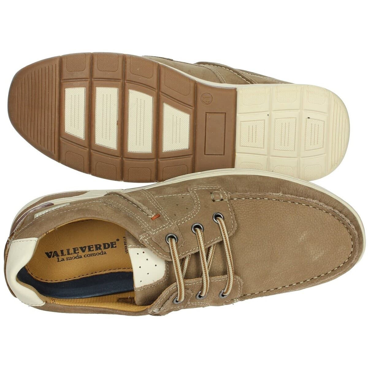 Men's Loafers Valleverde Beige