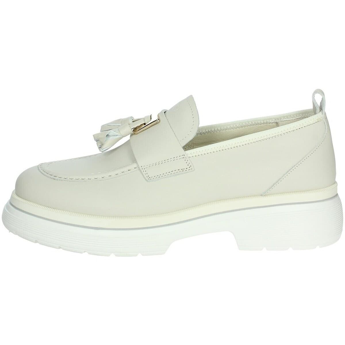 Women's Loafers Keys White