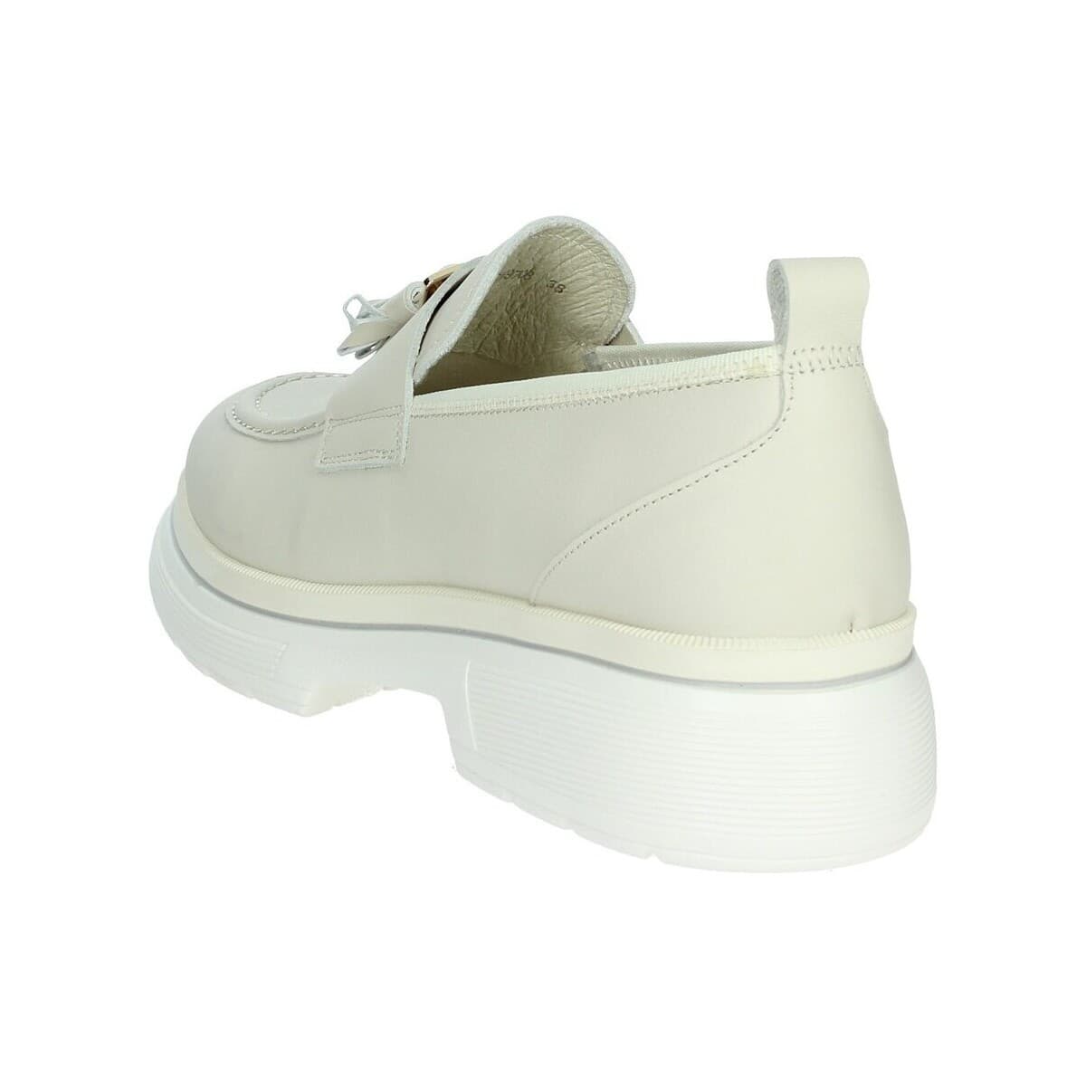 Women's Loafers Keys White