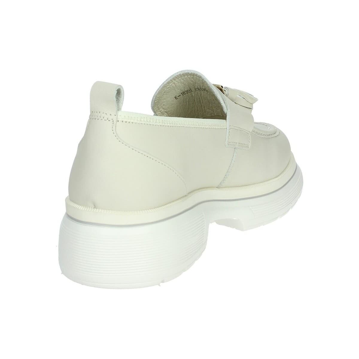 Women's Loafers Keys White