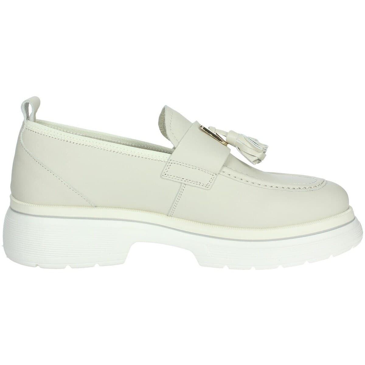 Women's Loafers Keys White