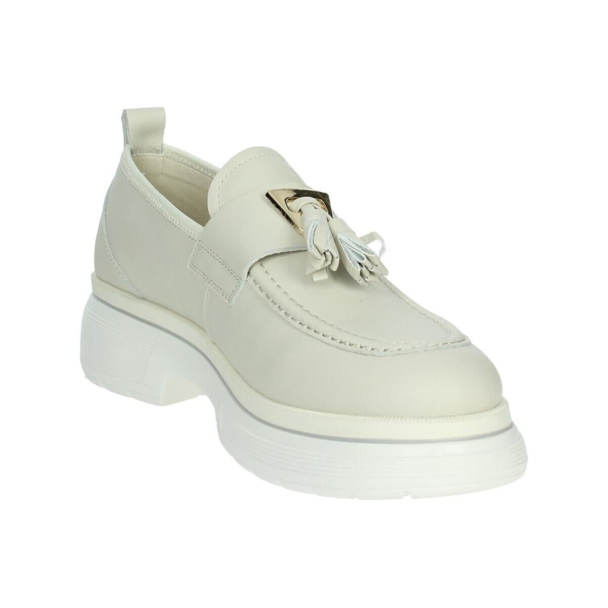 Women's Loafers Keys White
