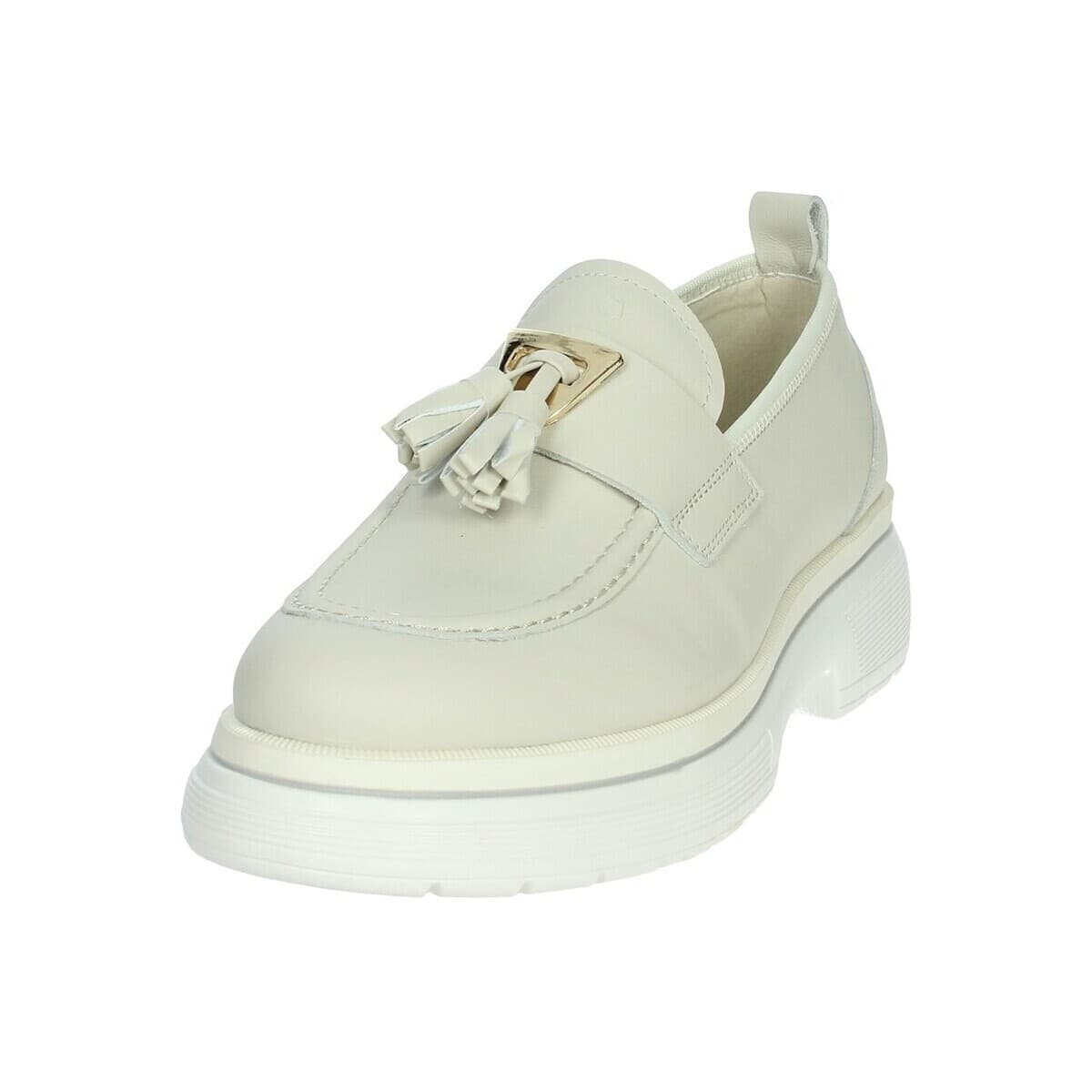 Women's Loafers Keys White