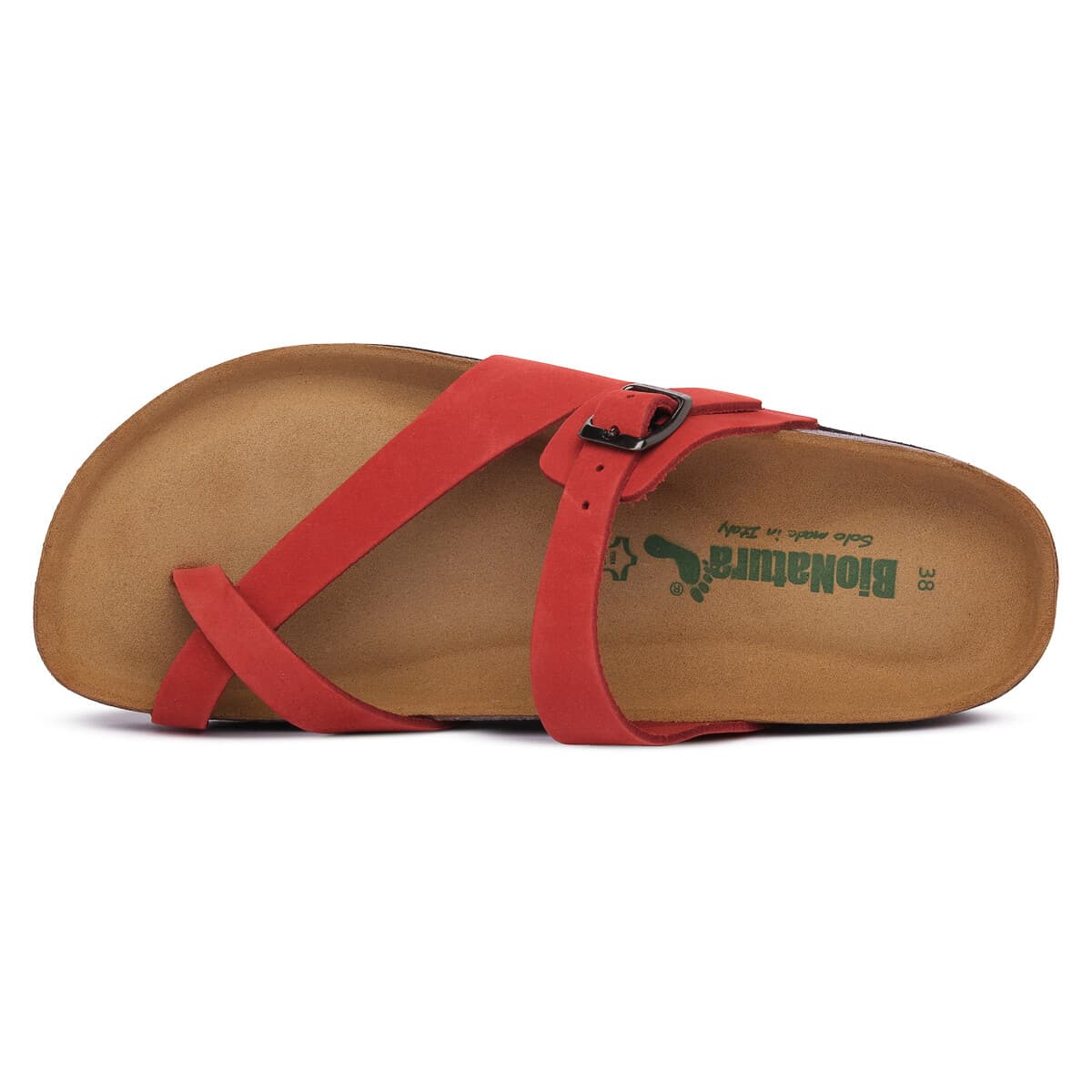 Women's Mules Bionatura Red