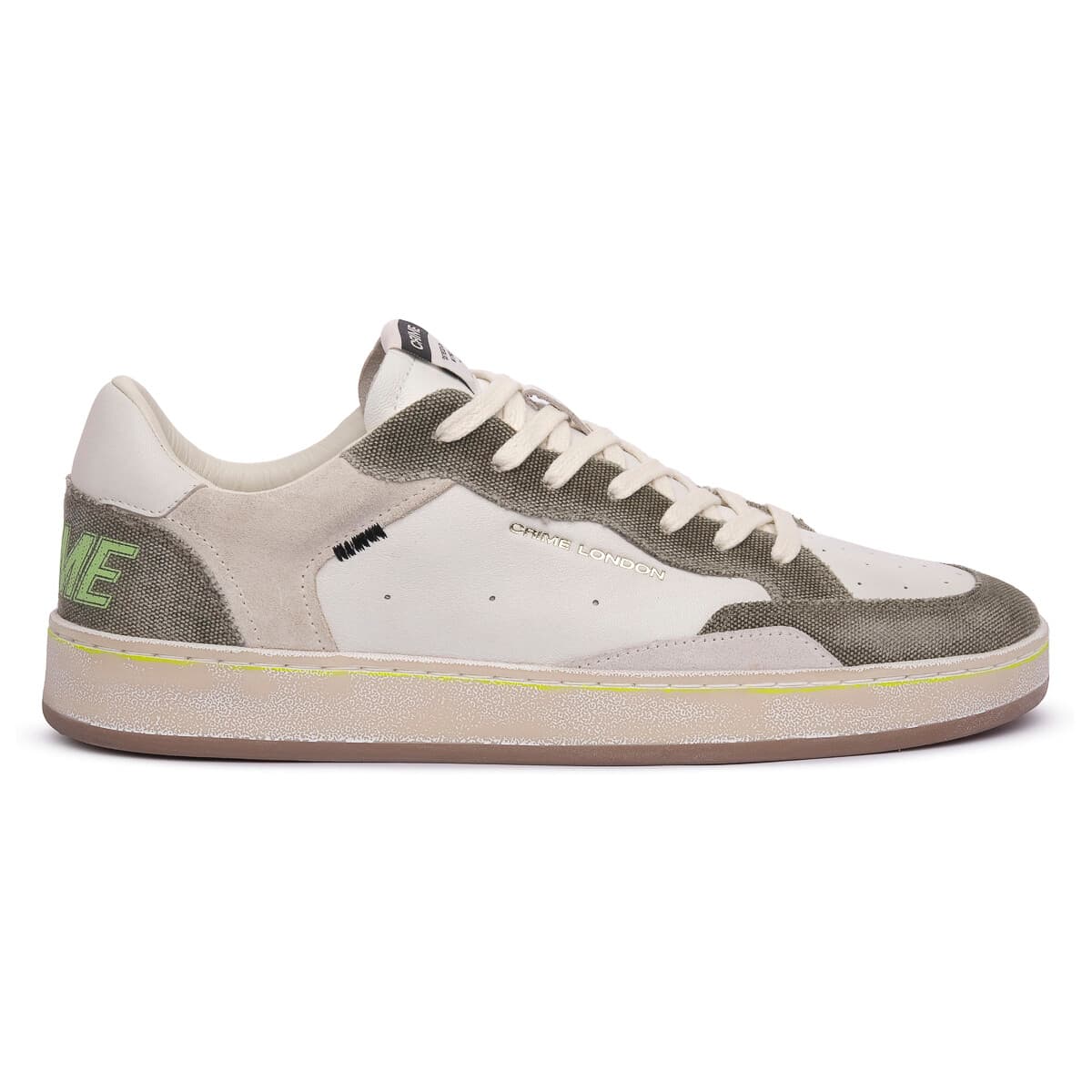 Men's Sneakers Crime London White