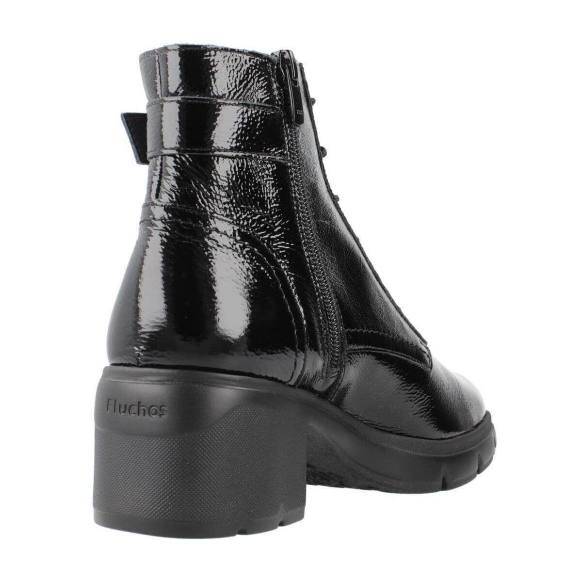 Women's Ankle Boots Fluchos Black