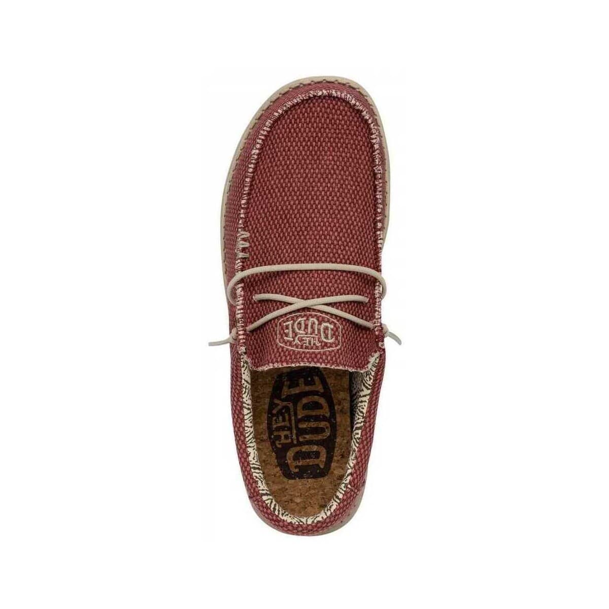 Men's Sneakers HEYDUDE Red