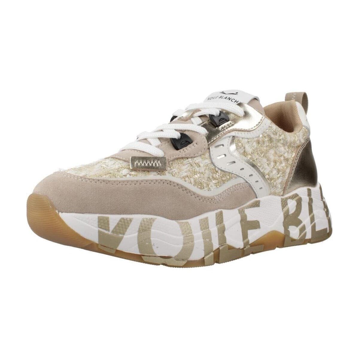 Women's Sneakers Voile Blanche Brown