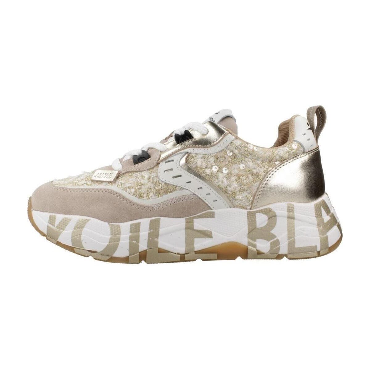 Women's Sneakers Voile Blanche Brown