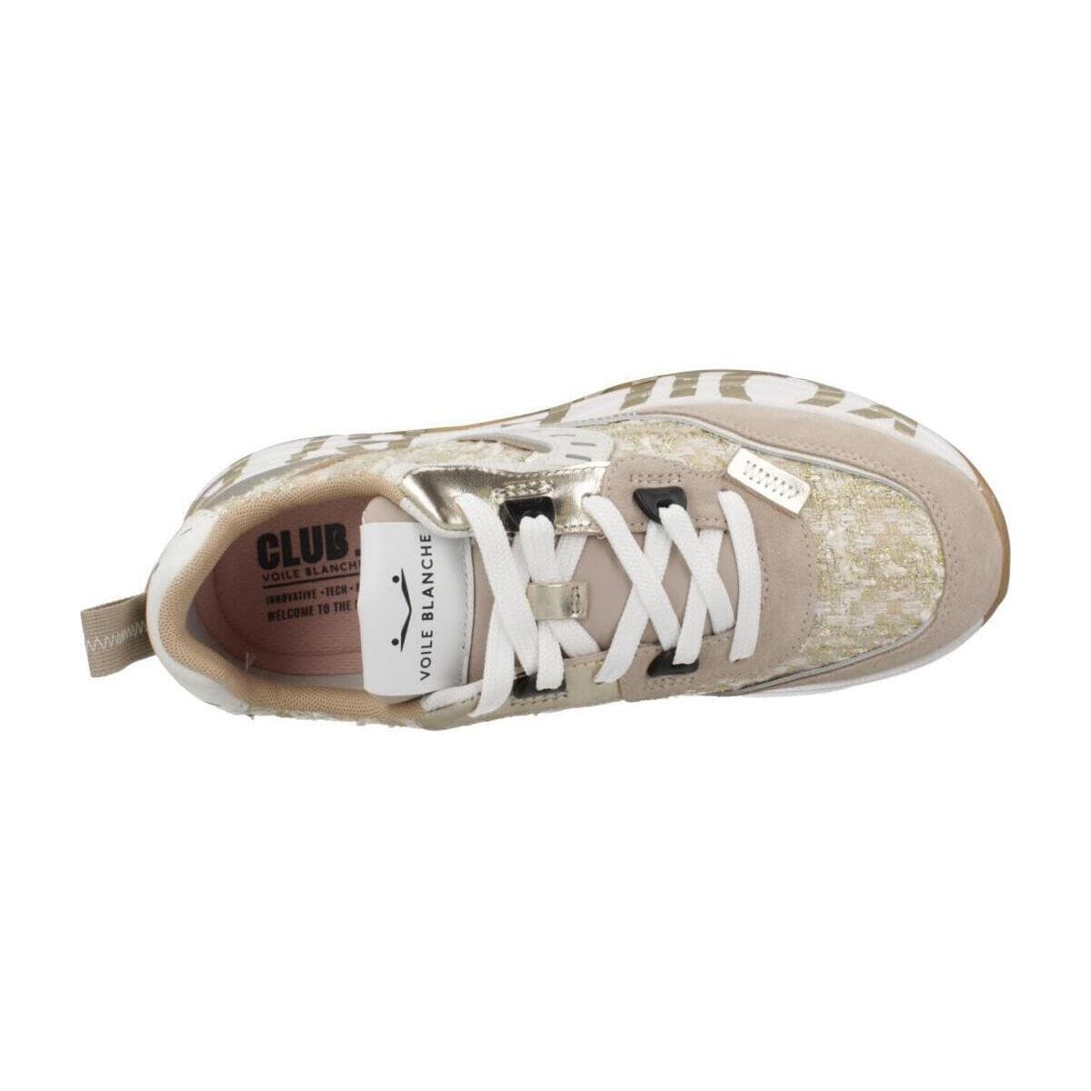 Women's Sneakers Voile Blanche Brown