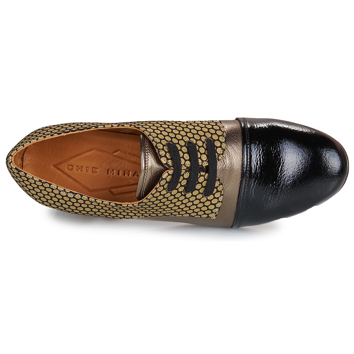 Women's Derby Shoes Chie Mihara Gold