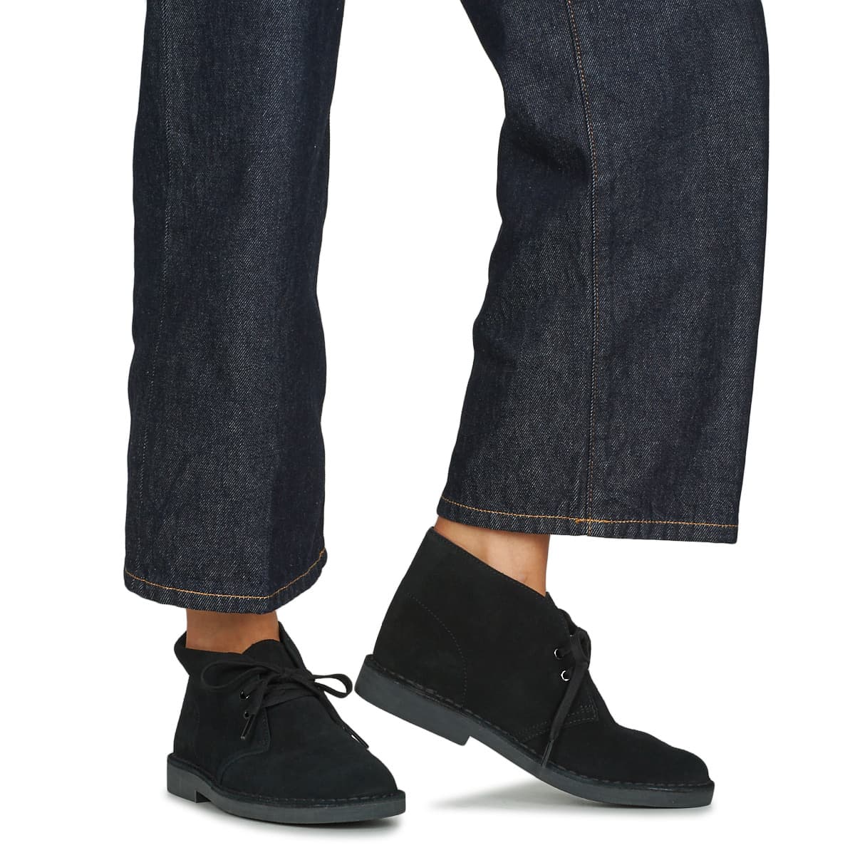 Women's Derby Shoes Clarks Black