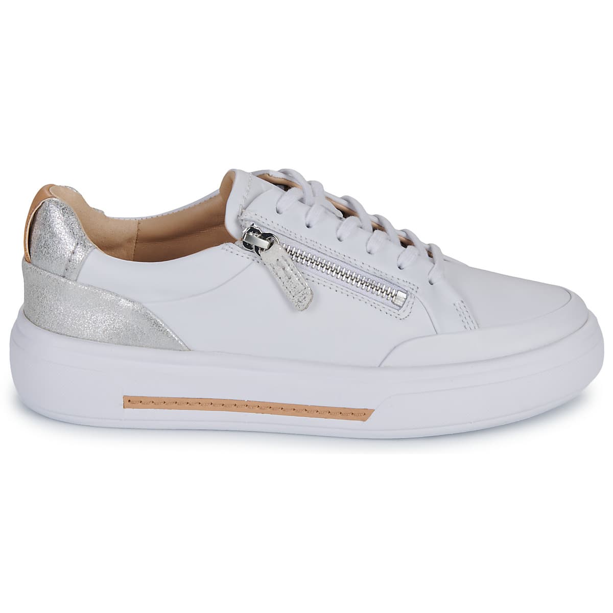 Women's Sneakers Clarks White