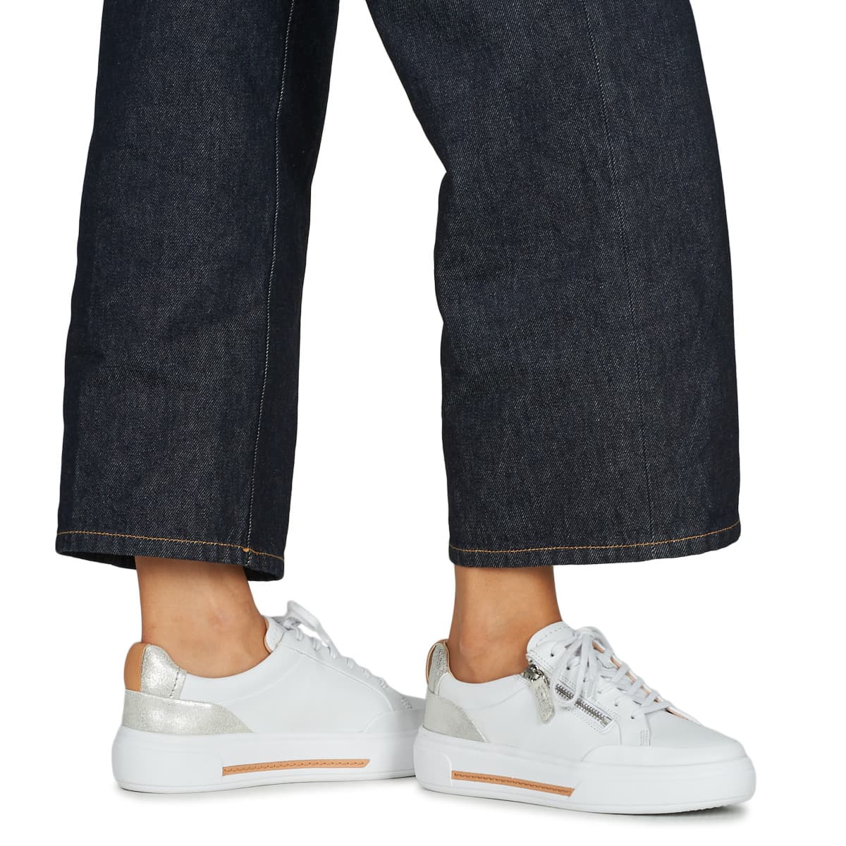 Women's Sneakers Clarks White