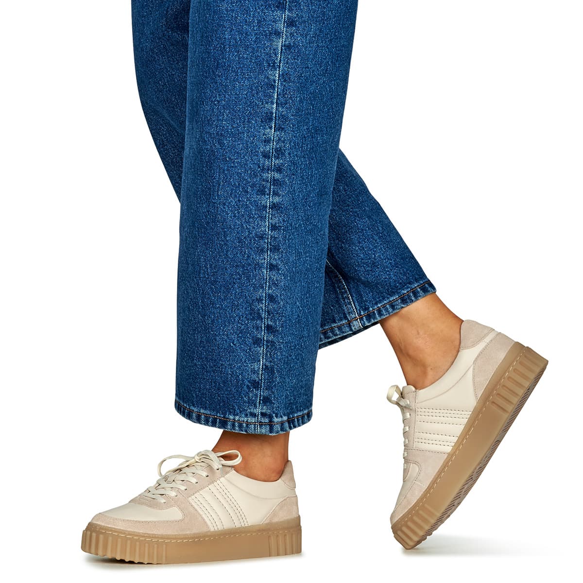 Women's Sneakers Clarks White