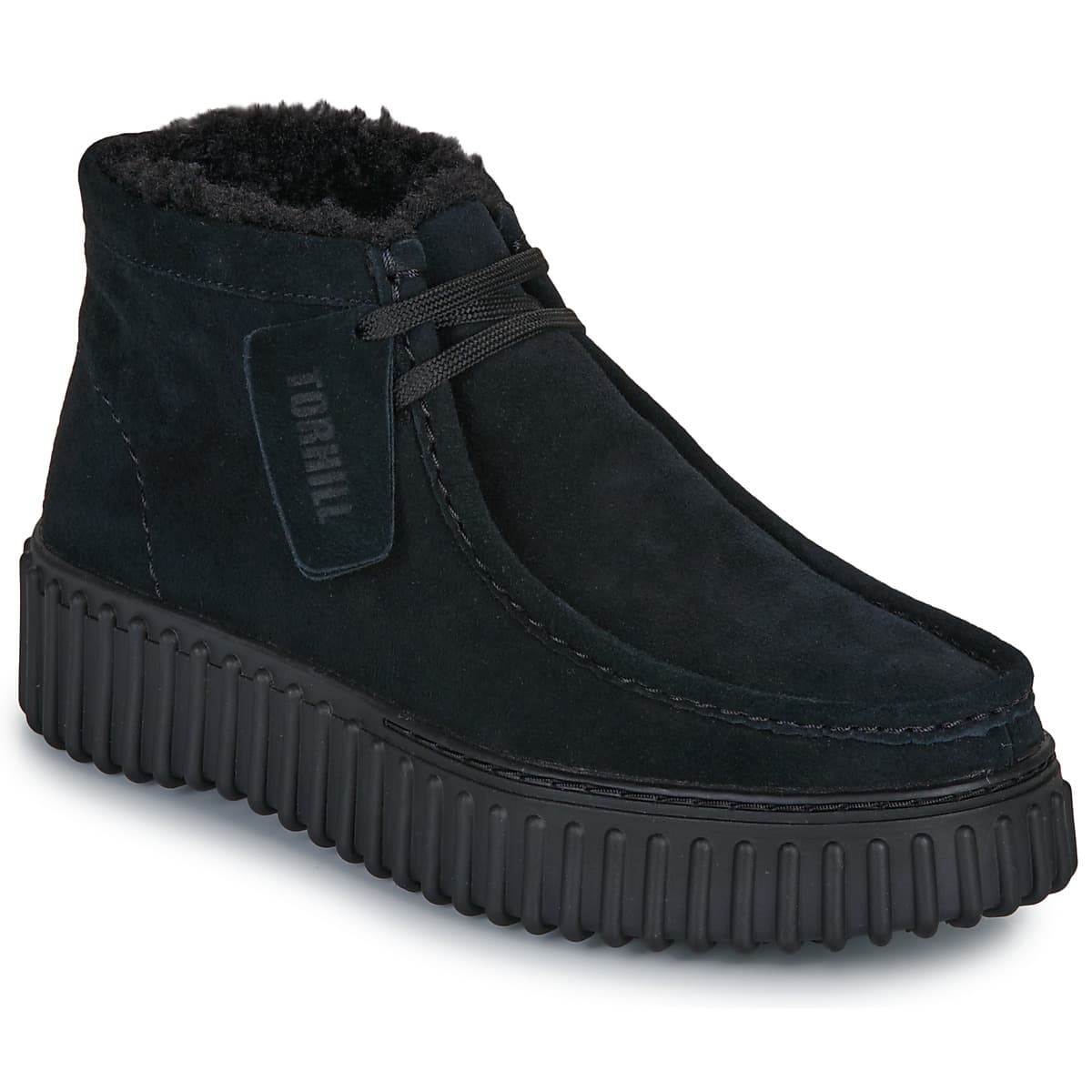 Women's Derby Shoes Clarks Black