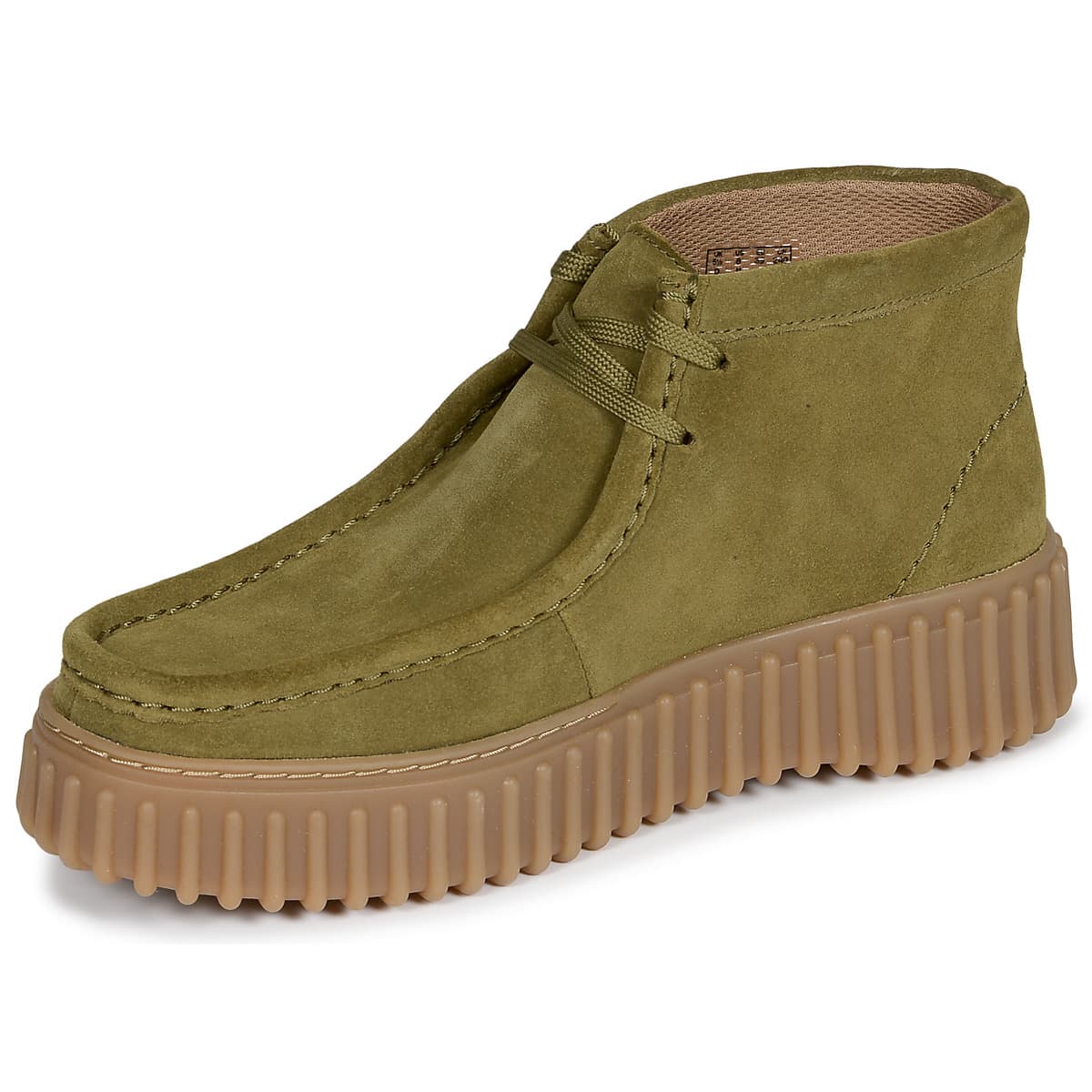 Women's Derby Shoes Clarks Green