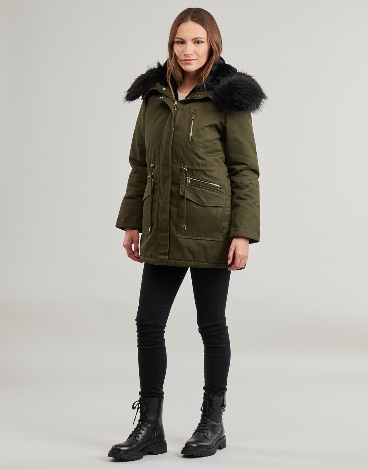 Women's Parkas Betty London Khaki