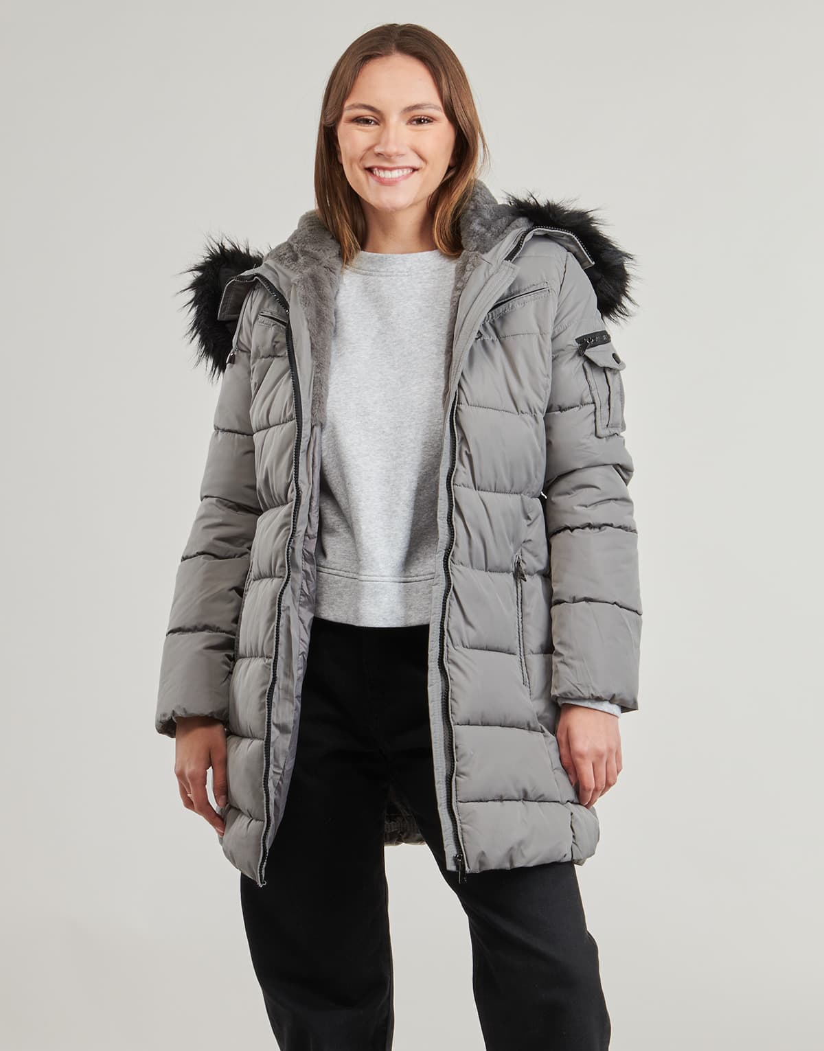 Women's Jackets Betty London Gray