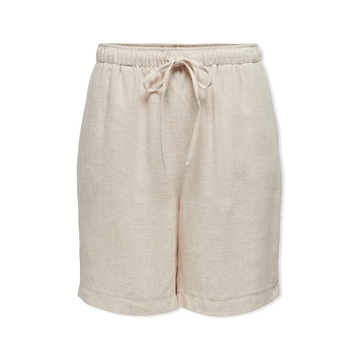Women's Shorts Only Beige