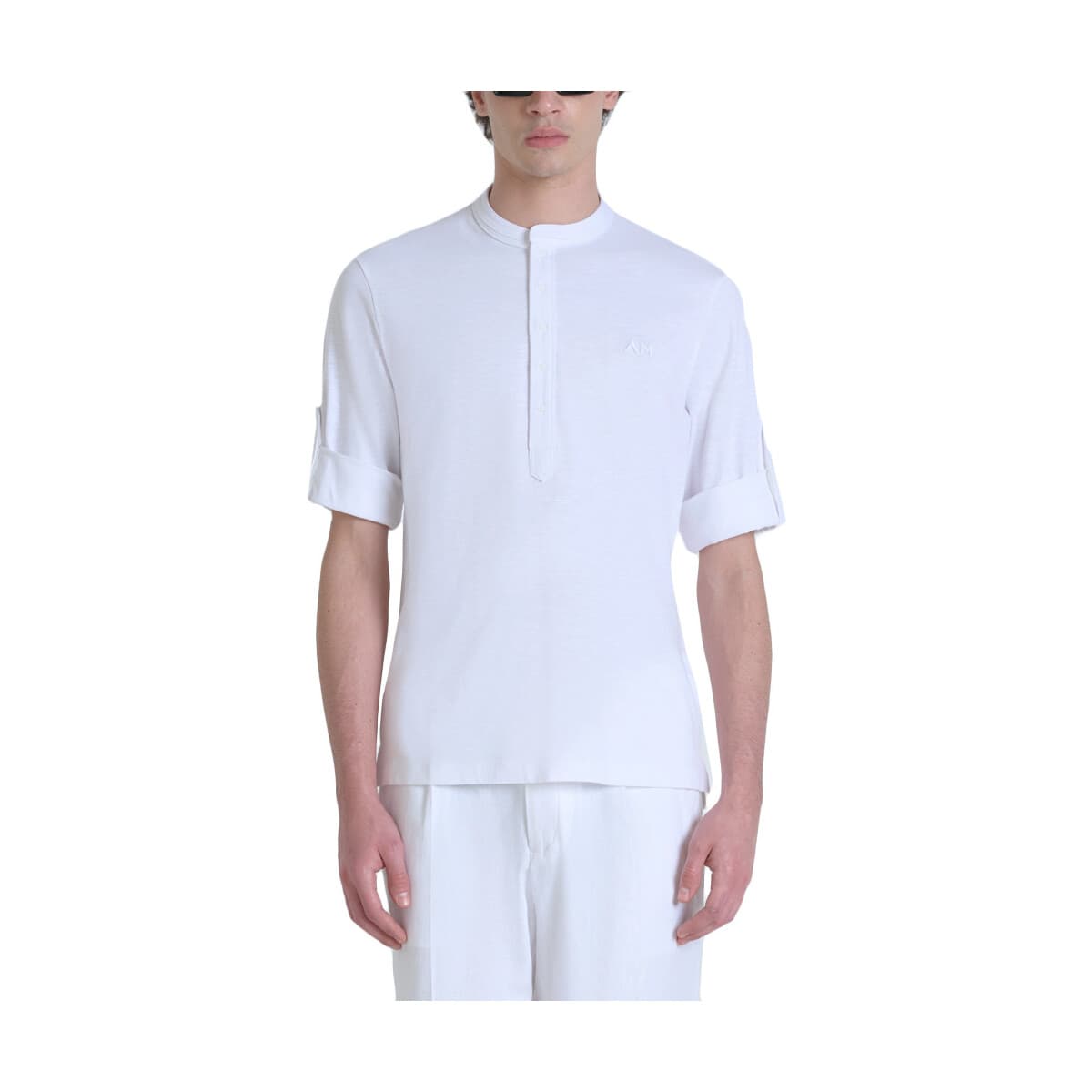 Logo Print Regular Fit T-Shirt Men Antony Morato