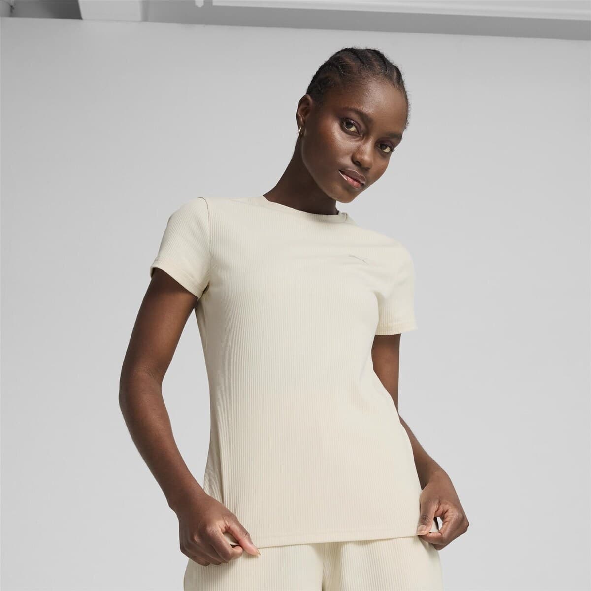 Women's T-Shirts Puma Beige