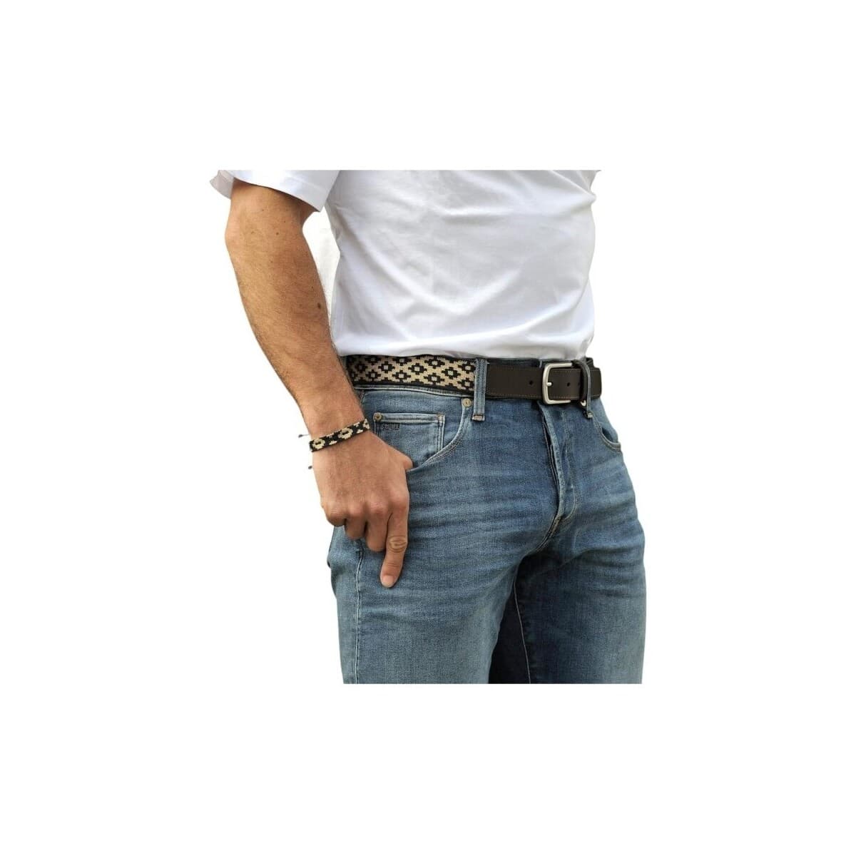 Men's Belts Pelpe Beige