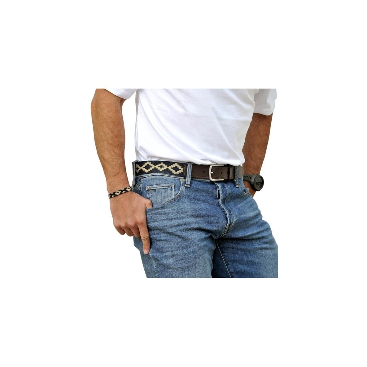 Men's Belts Pelpe Beige