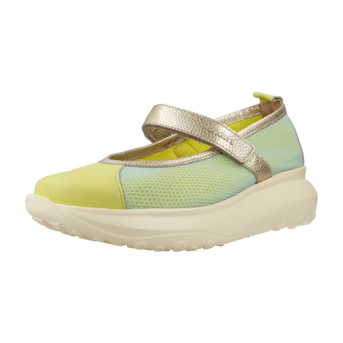 Women's Derby Shoes Wonders Yellow