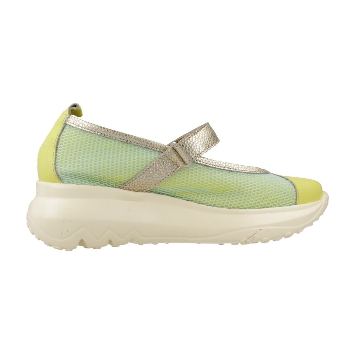 Women's Derby Shoes Wonders Yellow